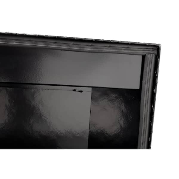 62.5 in. Gloss Black Aluminum Compact Truck Tool Box
