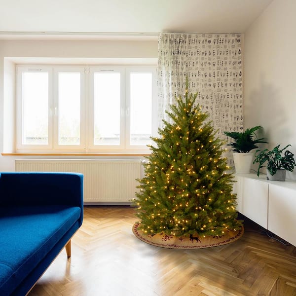 4 ft. Dunhill Fir Artificial Christmas Tree with Clear Lights