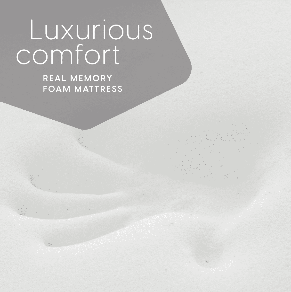 Memory Foam Futon Mattress Full Size (Frame Not Included, Black)