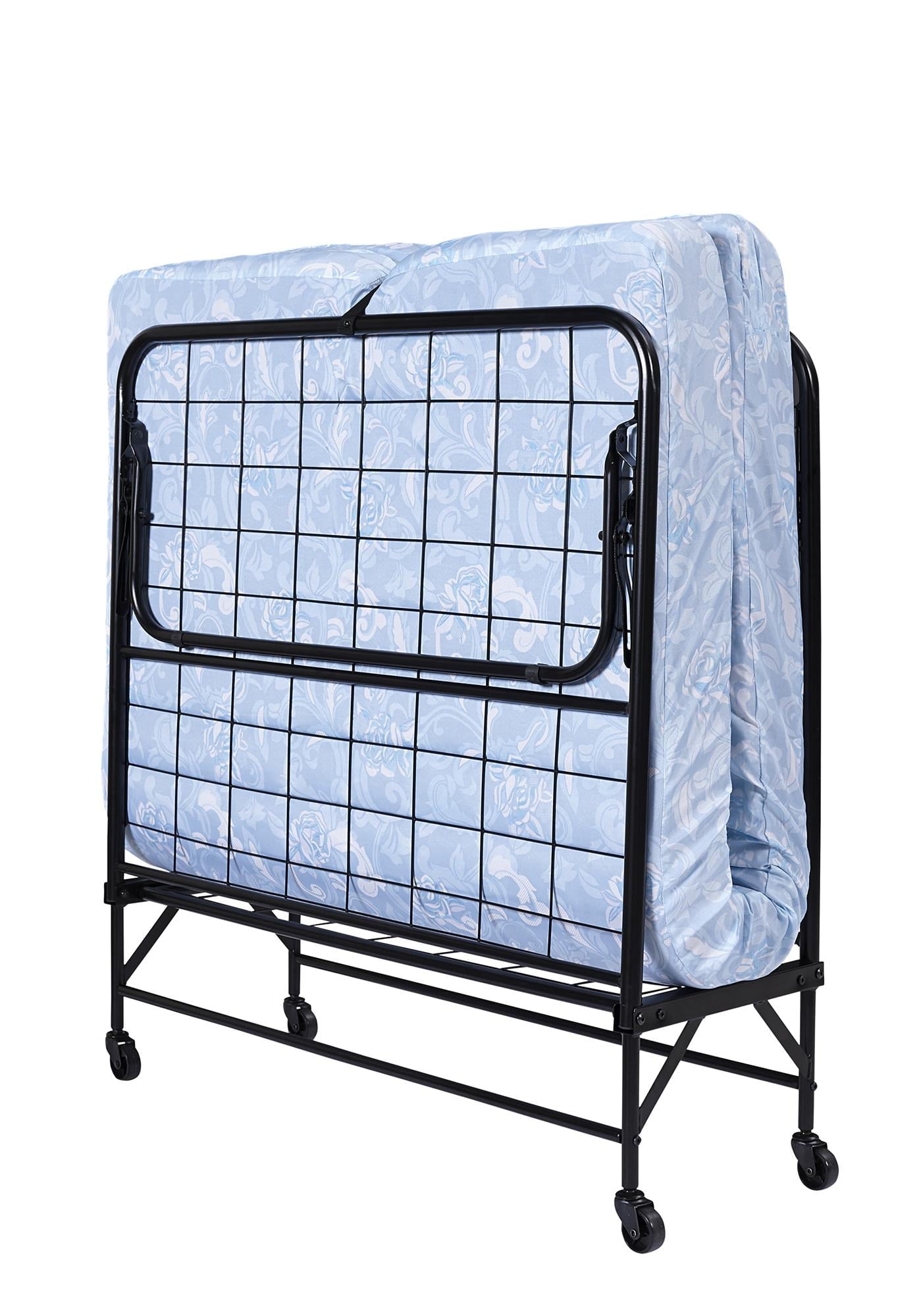 DHP Folding Rollaway Guest Bed with 5 Inch Mattress, Twin