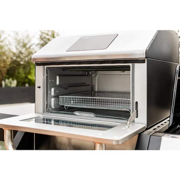 Neevo 720 Plus Propane Gas Digital Smart Grill in Black with Air Fryer Oven