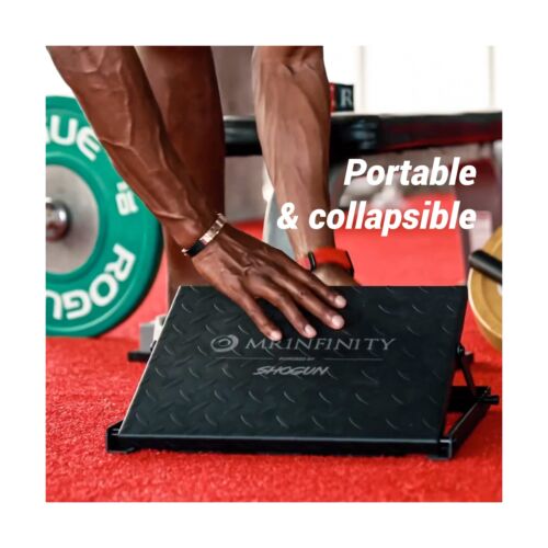 MR1NF1N1TY X Shogun VMO Board PRO - Adjustable Metal Slant Board & 6" Step Pl...