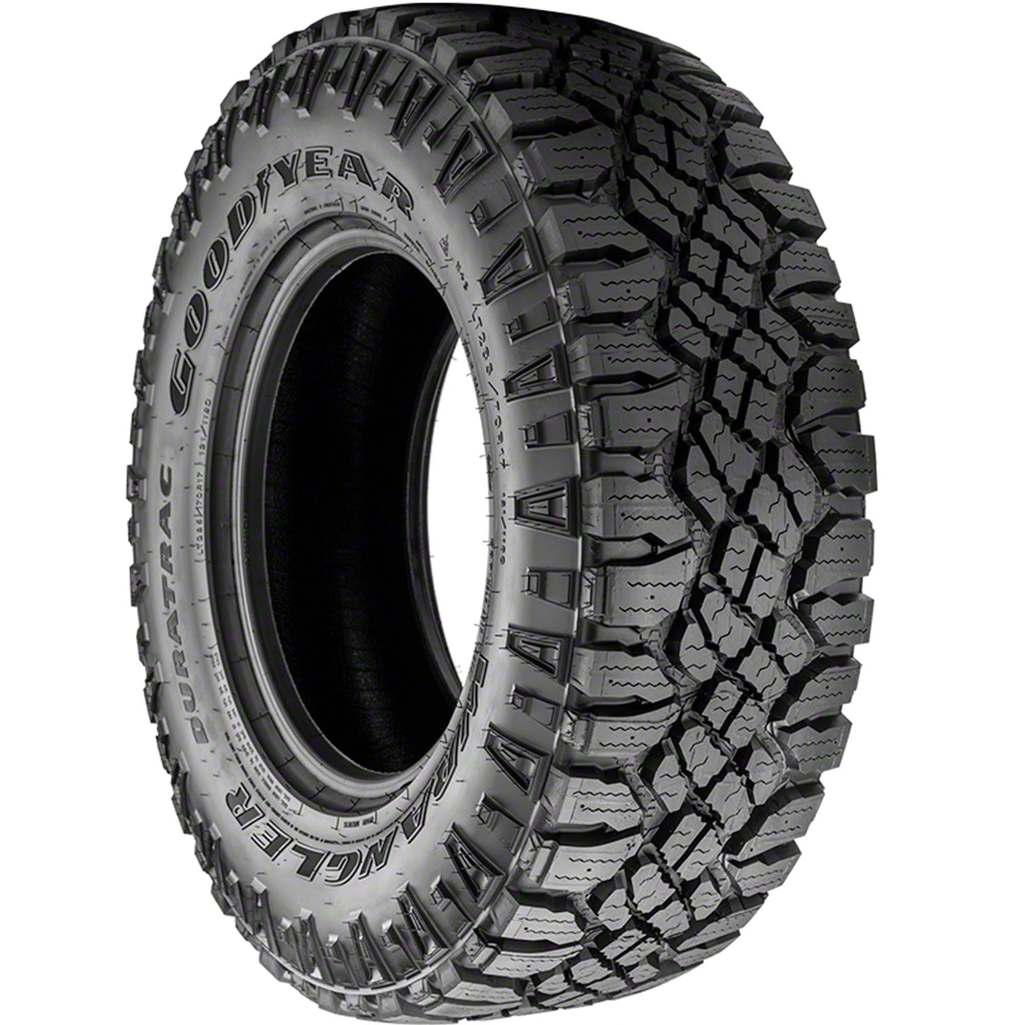 Goodyear Wrangler DuraTrac All Terrain LT275/65R18 113/110Q C Light Truck Tire Fits: 2019-23 Chevrolet Silverado 1500 LT Trail Boss, 2019-21 GMC Sierra 1500 AT4