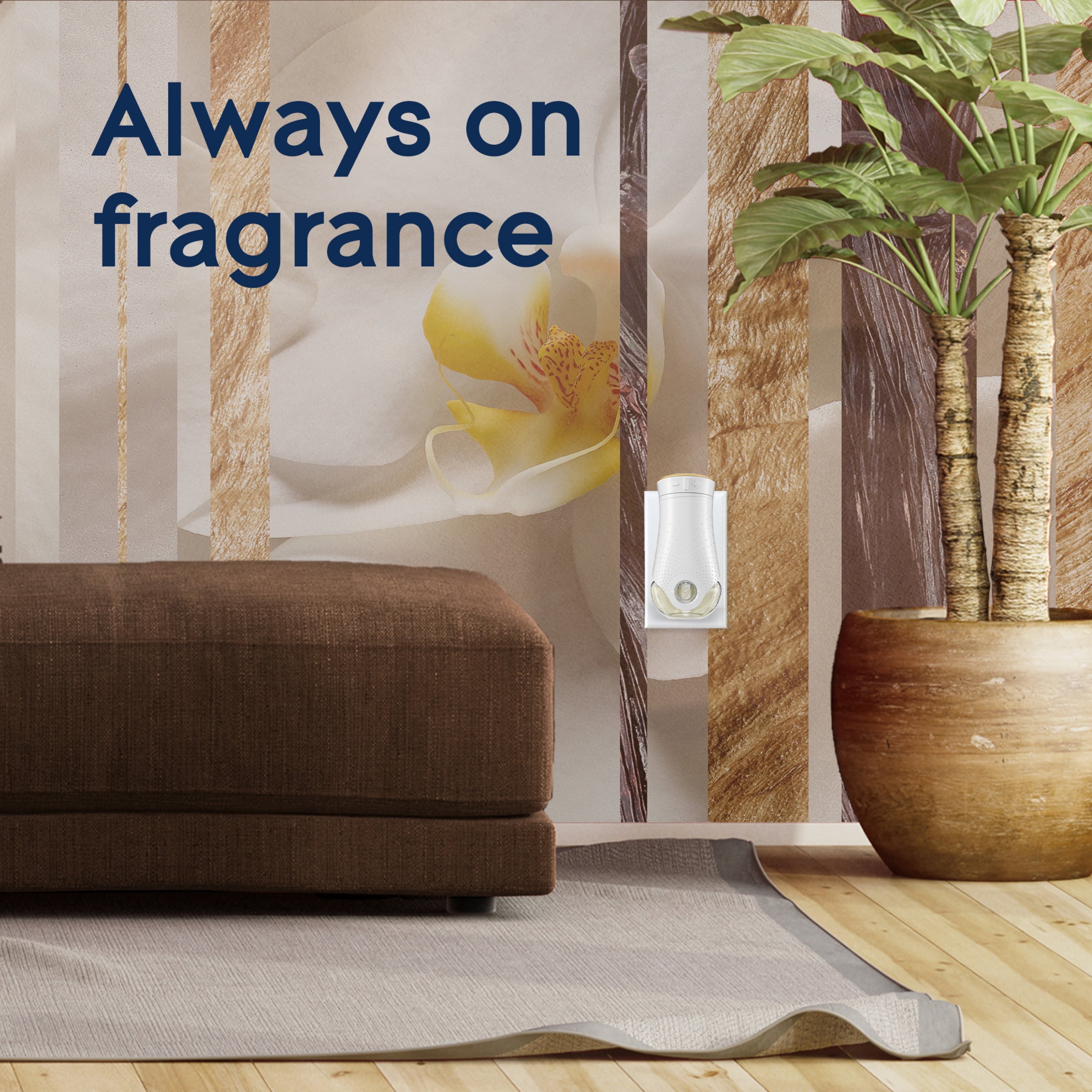 Glade PlugIns Scented Oil 5 Refills, Air Freshener, Sheer Vanilla Embrace, 5 x 0.67 oz