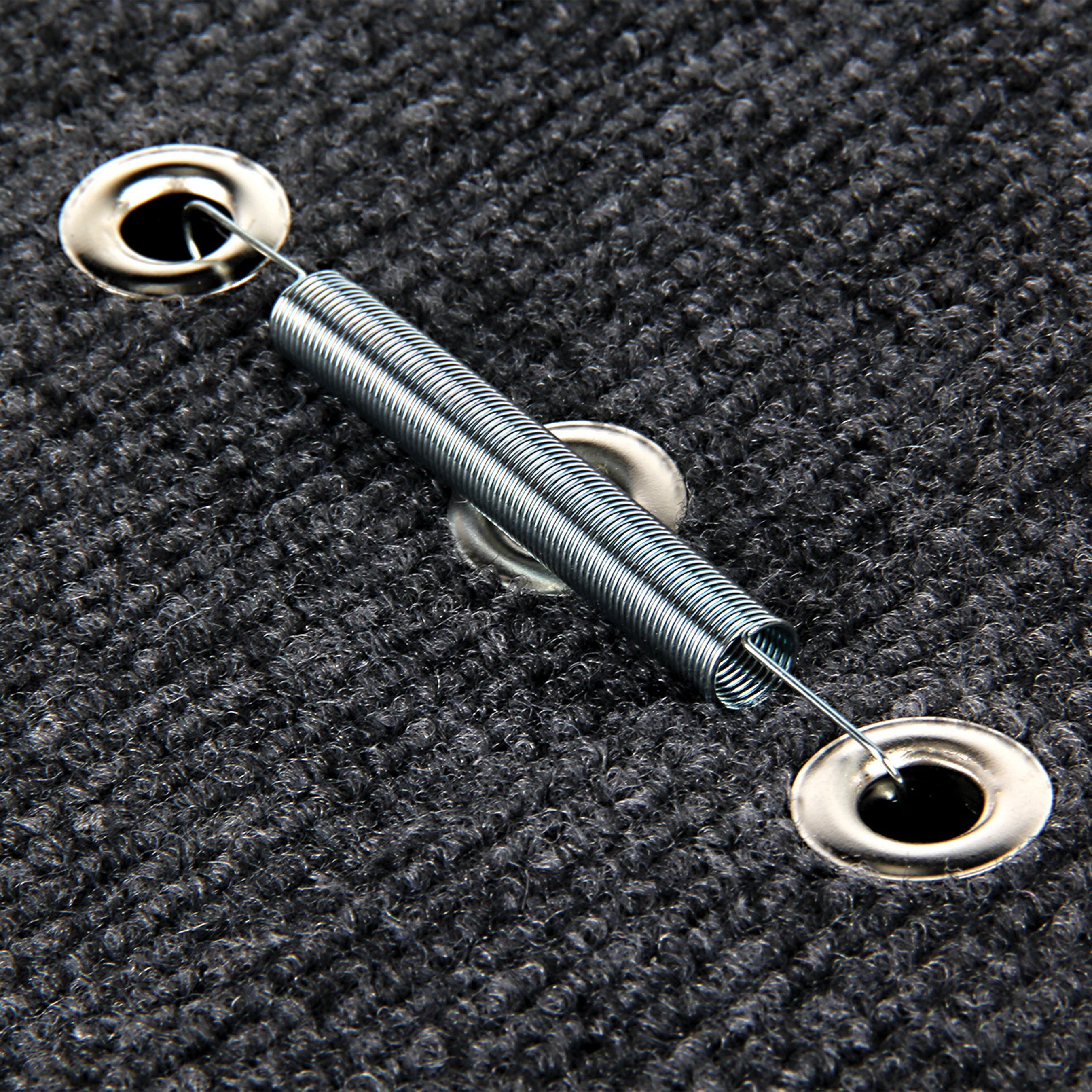 Camco's Wrap Around RV Step Rug | Compatible with Manual and Electric Camper Steps | Fits 18-inch Wide Steps | Gray (42925)