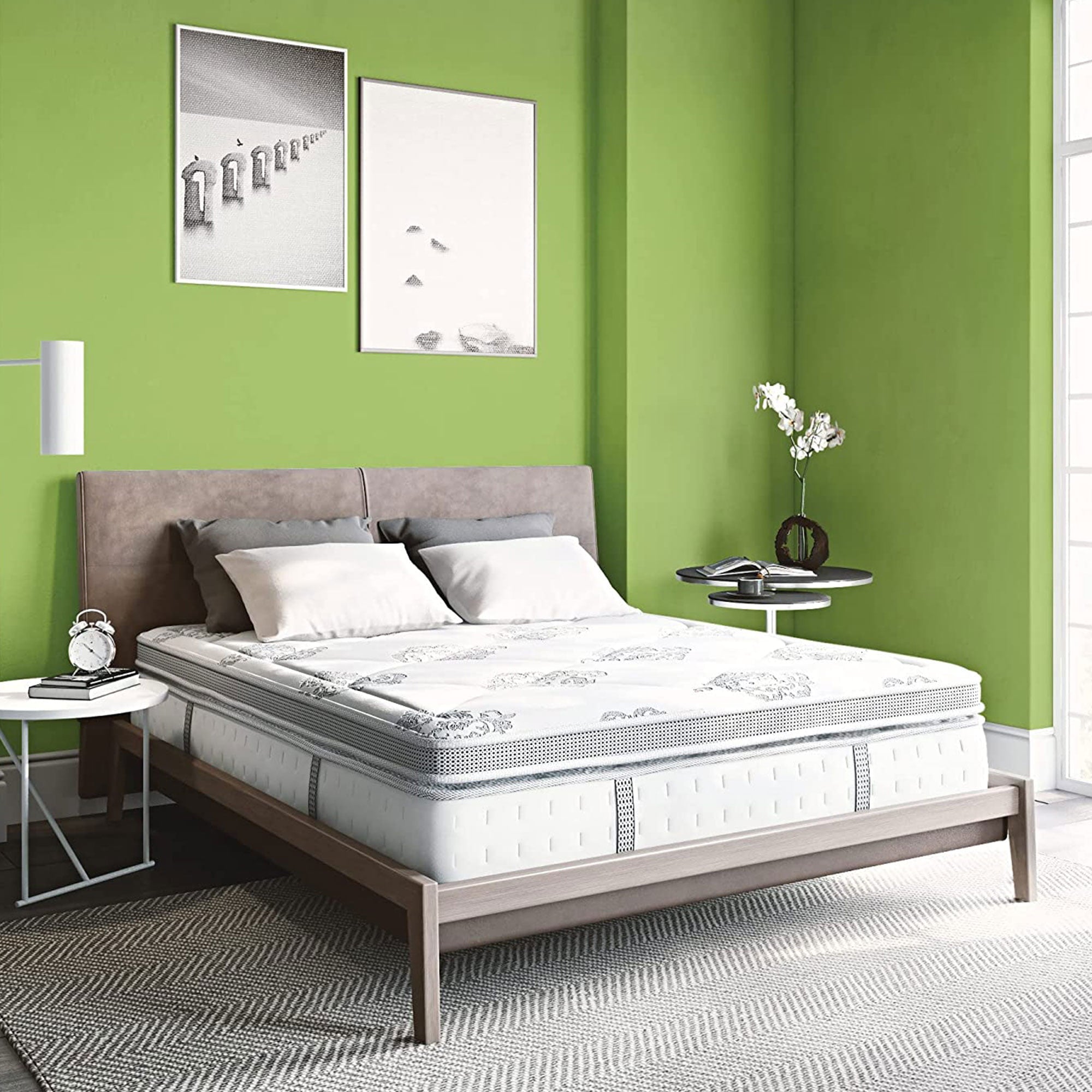 inch Gramercy Gel Memory Foam Innerspring Mattress Bed-in-a-Box, Full