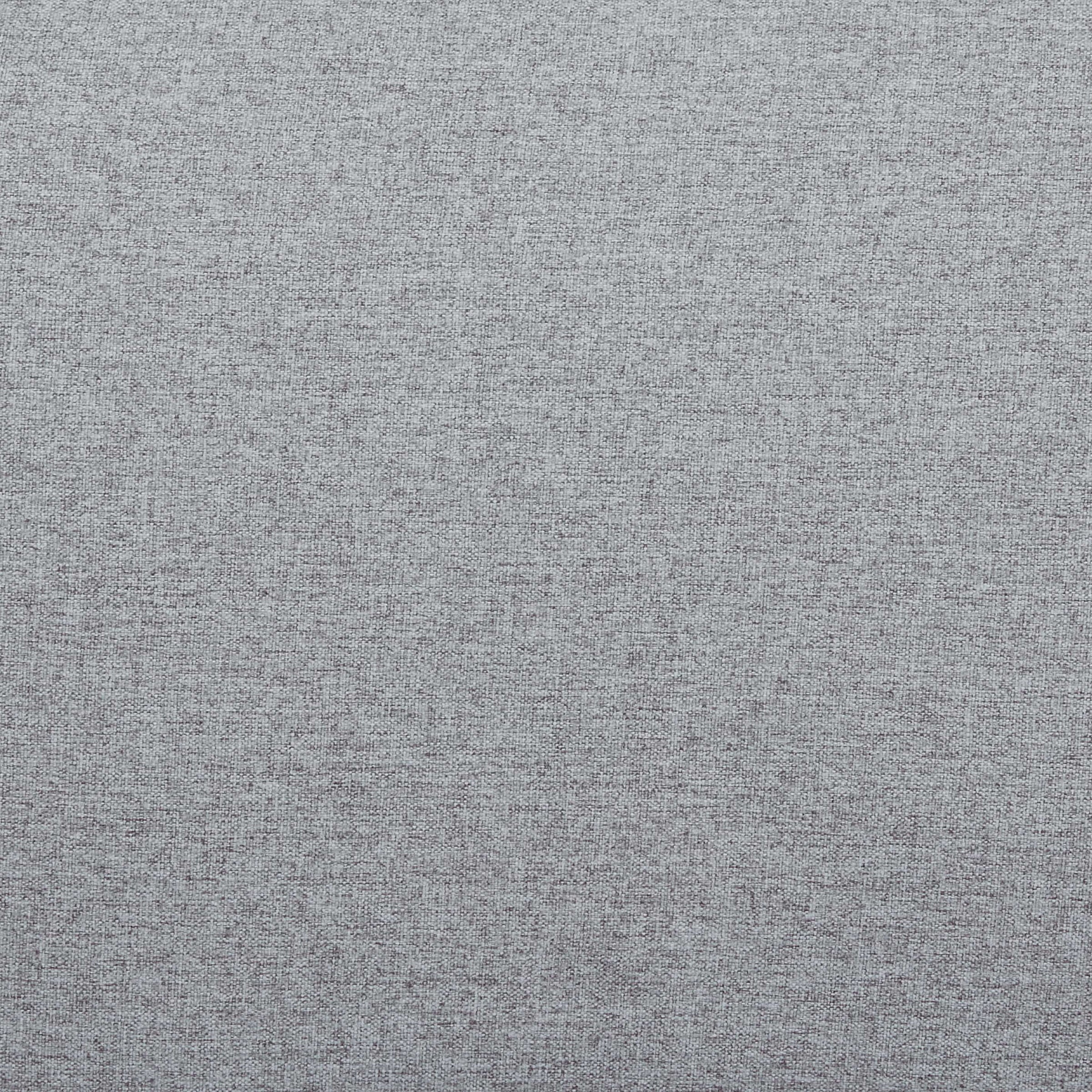 A&D Home Linda Polyester Round Arm Loveseat Sofa, Light Gray