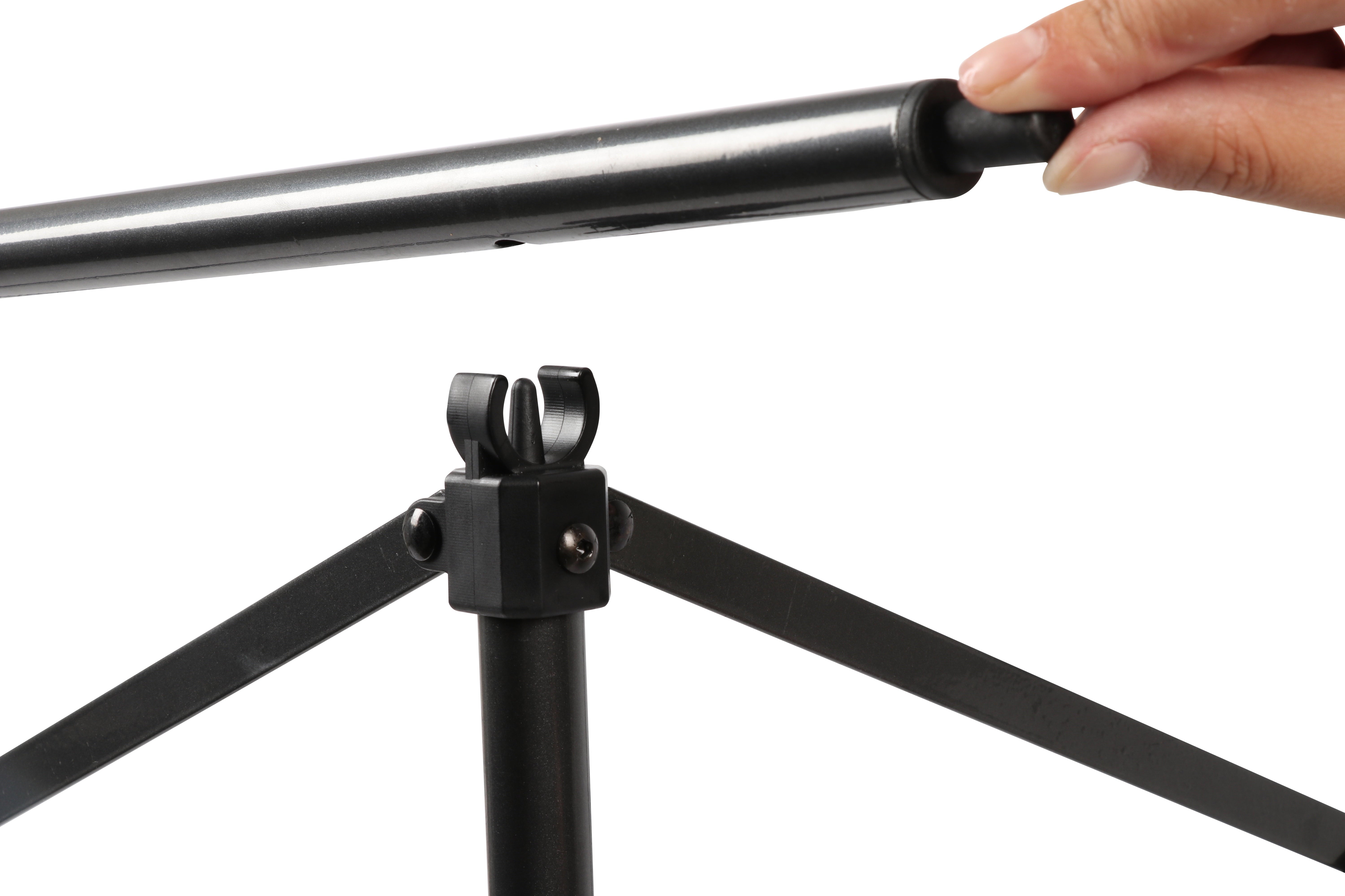 Ozark Trail Square Folding Aluminum Roll-Top Camp Table,31.5” x 31.5” x 27.5”