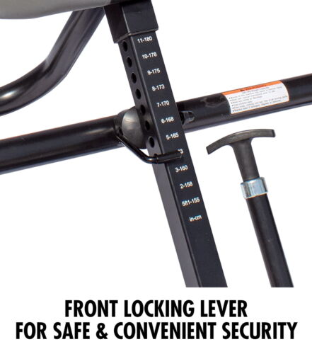 IT 9690B Deluxe Heavy Duty Therapeutic Inversion Table 300lb Weight Capacity