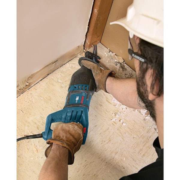 14 Amp Corded 1-1/8 in. Variable Speed Stroke Reciprocating Saw with Carrying Bag and Vibration Control