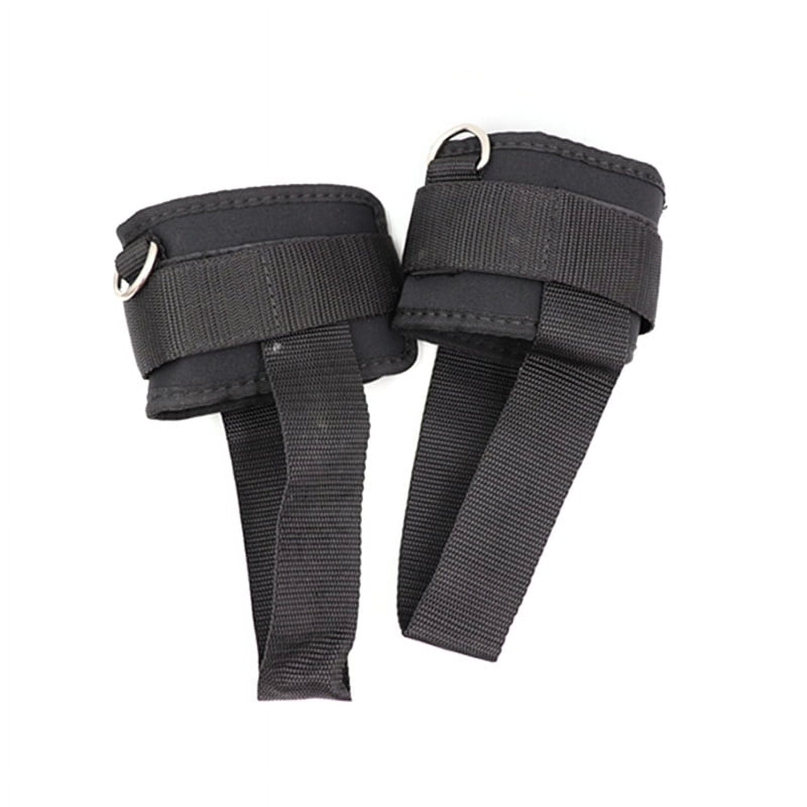 Toma 2 Pcs Ankle Strap Soft D-Rings Ankle Cuffs for Gym Workouts Cable Machines Butt Leg Weights Exercises