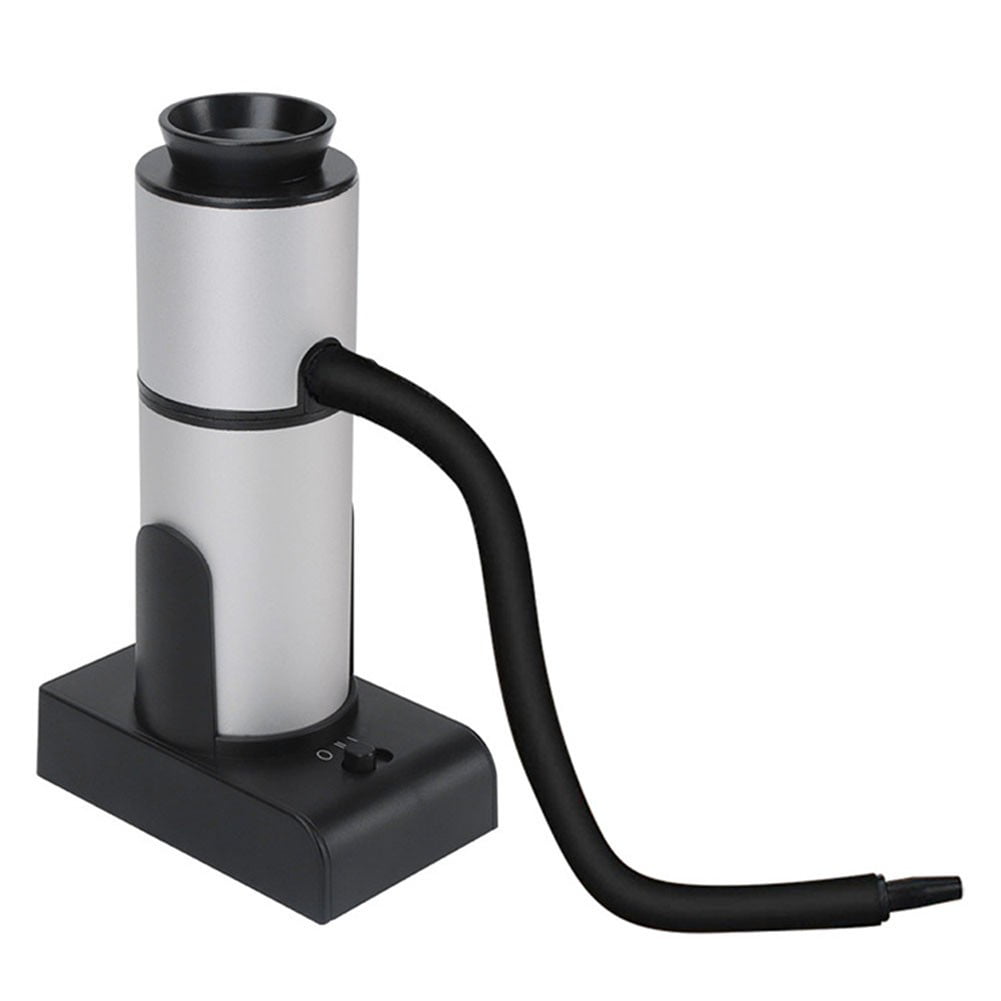 Cogfs Handheld Portable Smoking Smoke Infuser, Smoking Gun, Smoke Infuser for BBQ Cocktail Drink Food （Silver）