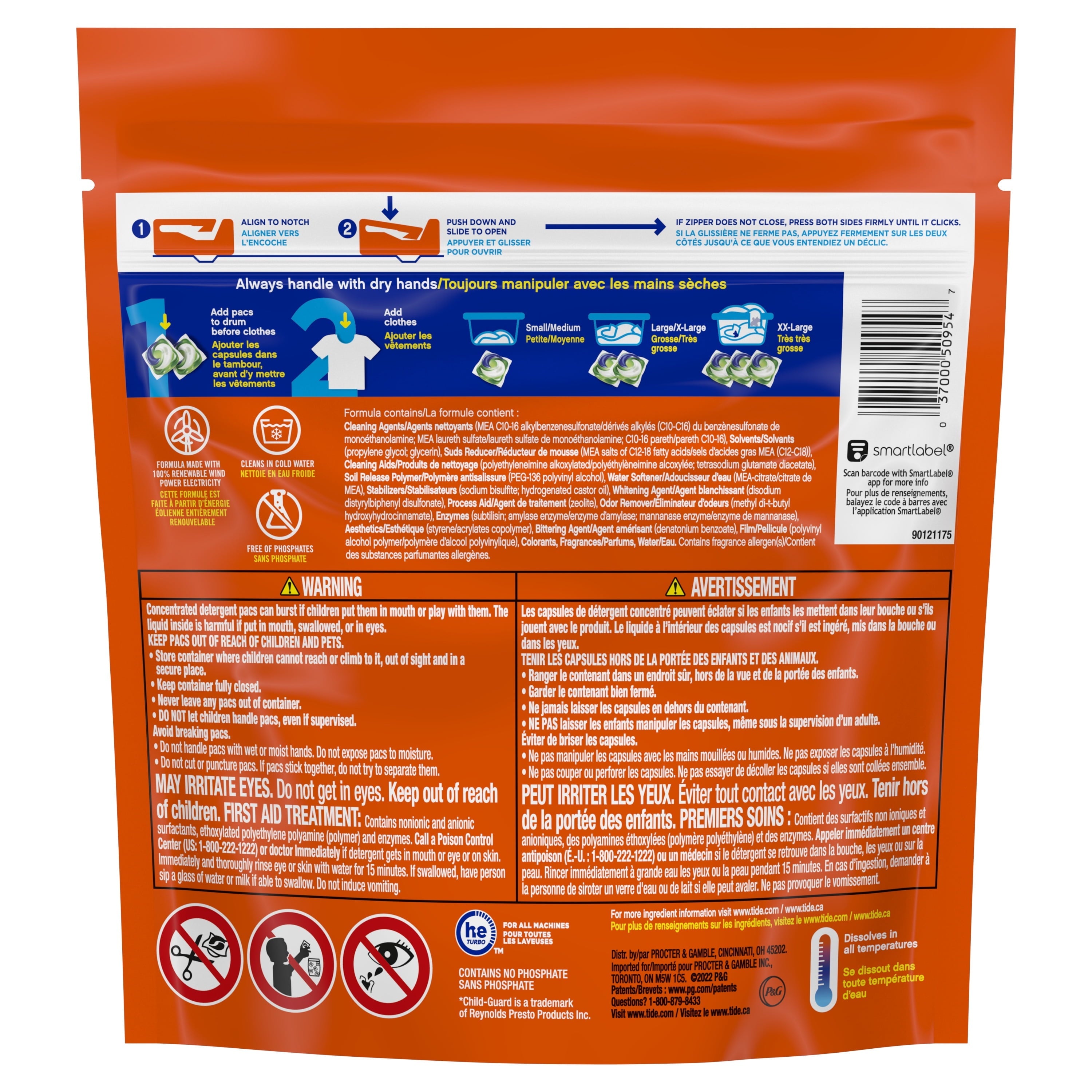 Tide Pods Laundry Detergent Soap Packs, Spring Meadow, 16 Ct