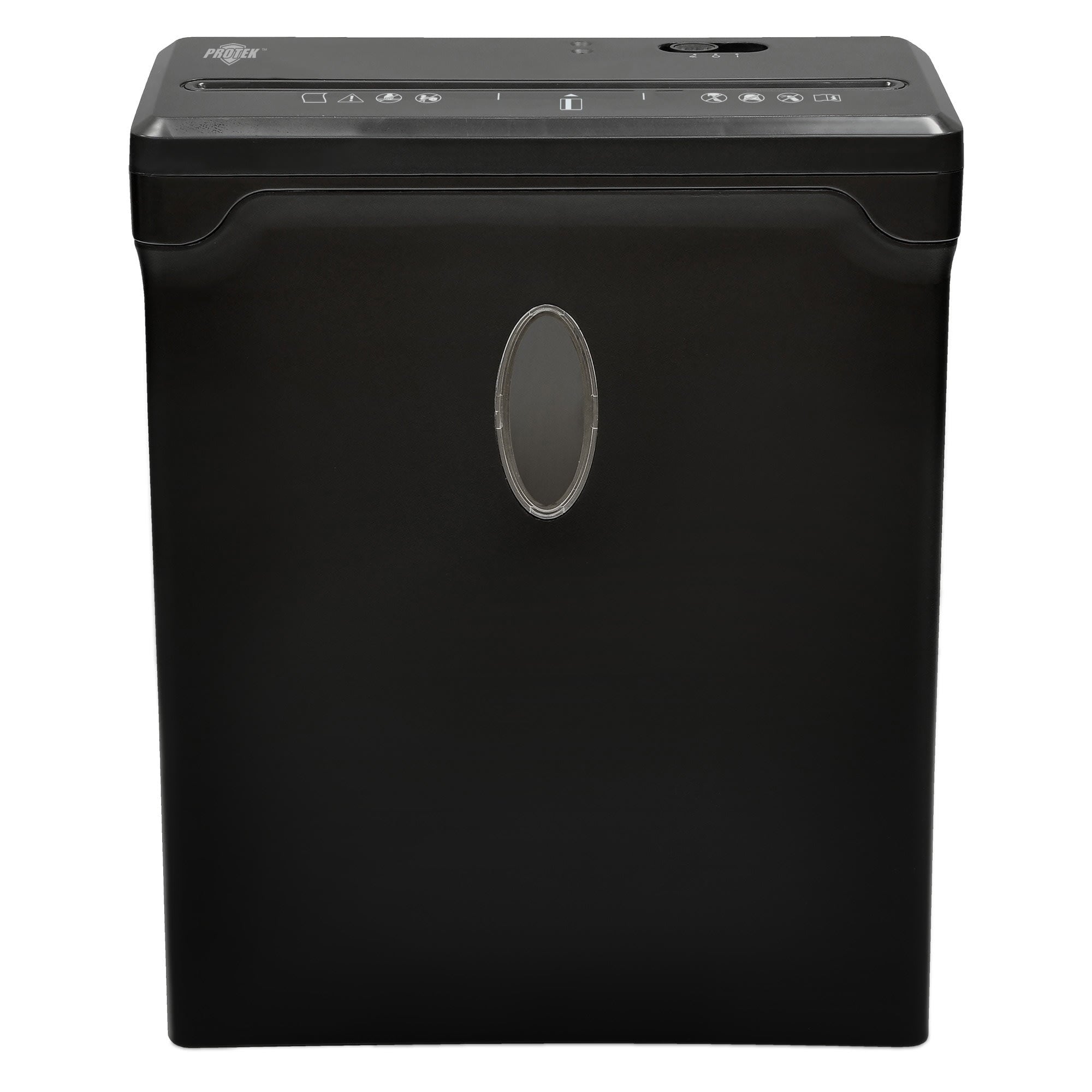 ProTek® 8-Sheet Cross-Cut Shredder, Black, PX81B
