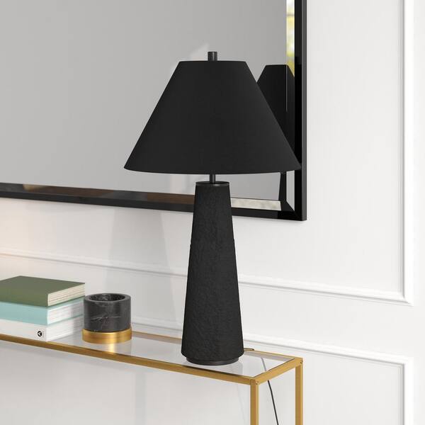 Ingalls 28 in. Matte Black Table Lamp