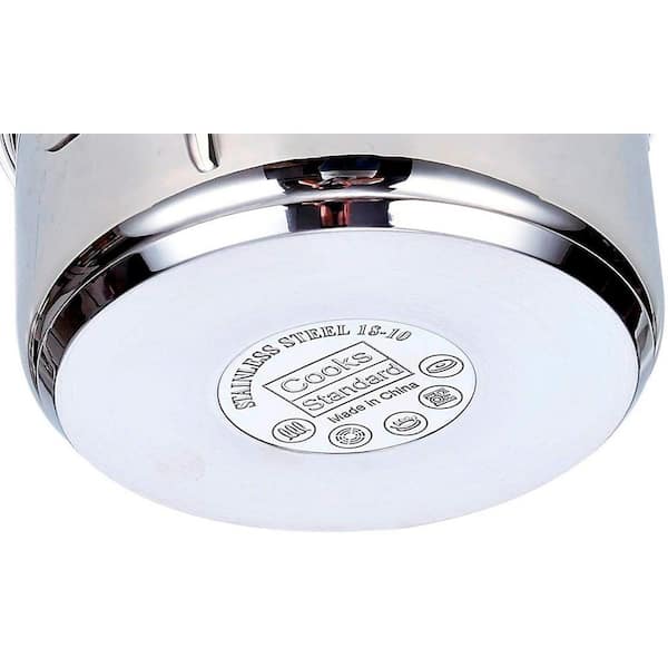 Classic 10-Piece Stainless Steel Cookware Set