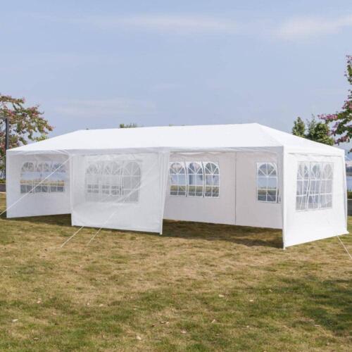 Winado Canopy Tent 102"X360"X120"<wbr/>Collapsible Steel Tube Water-Resistan<wbr/>t, White
