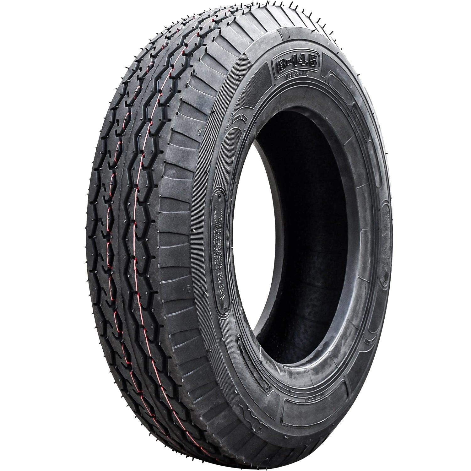 Set of 4 (FOUR) Nama NM519 ST 8-14.5 Load G (14 Ply) Heavy Duty Mobile Home Trailer Tires
