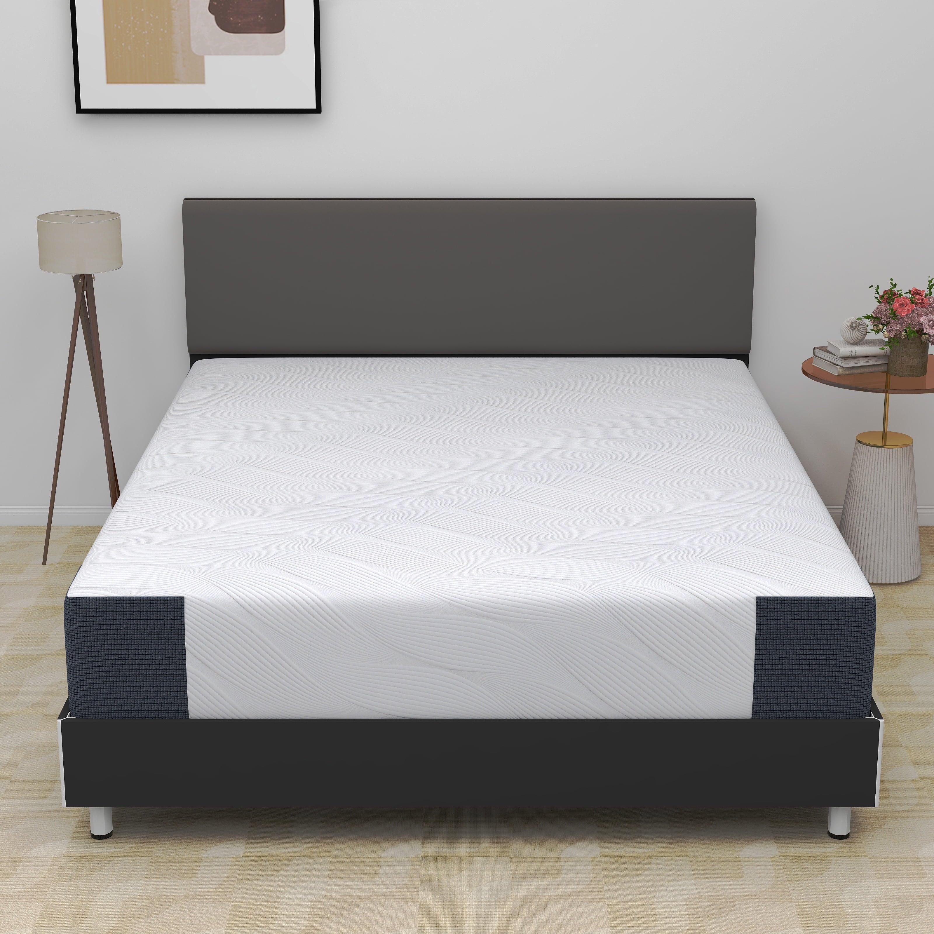 Inch Hybrid Mattress,Queen Size Mattress with Gel Memory Foam Sleep Mattresses, Individual Pocket Springs with Comfy Foam for Back Pain Relief & Cool Sleep,Mattress In A Box