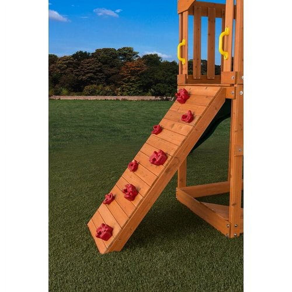 Creative Cedar Designs Playset Climbing Rocks (set of 4)- Red