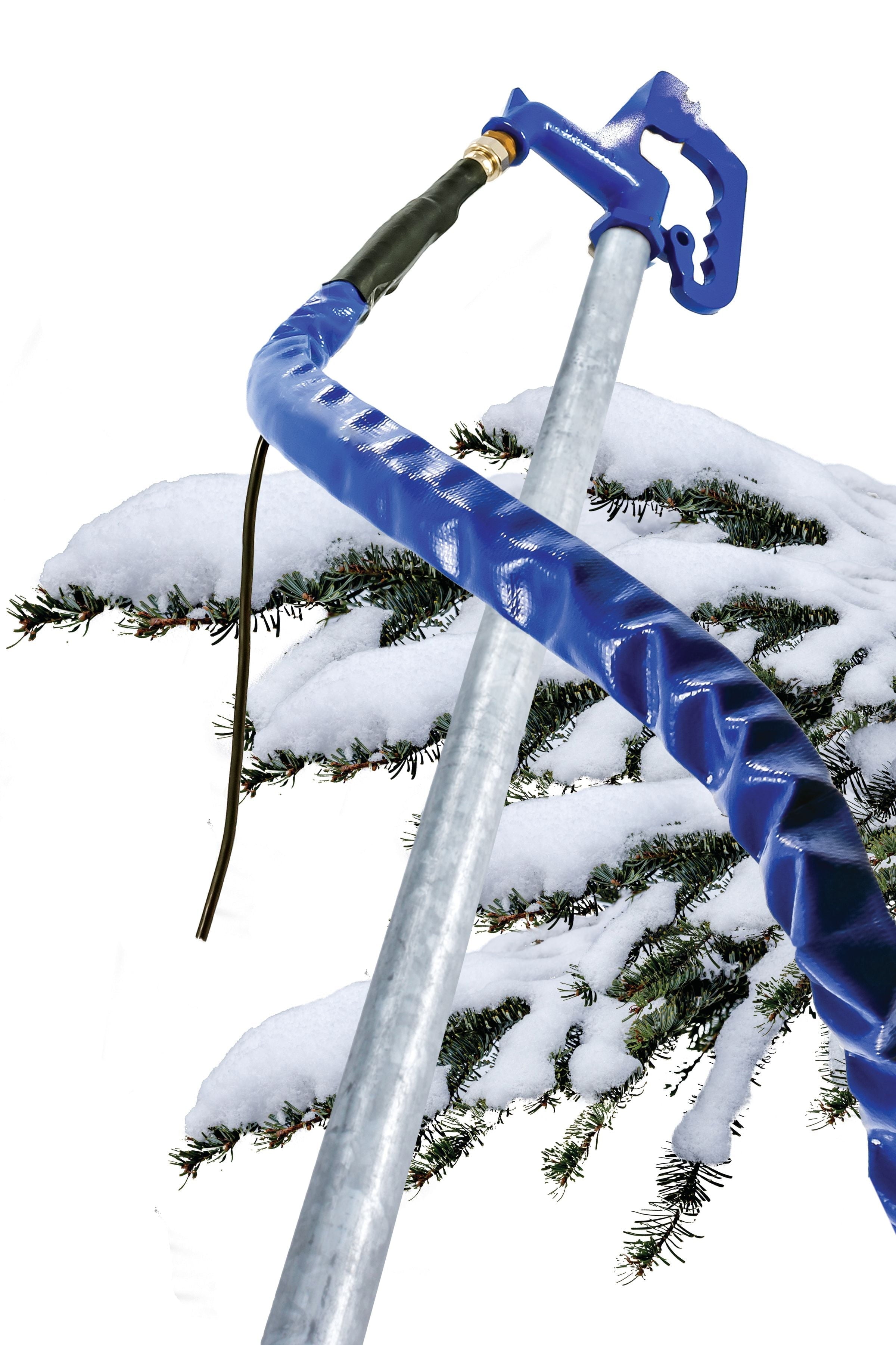 Camco TastePURE 25' Heated Drinking Water Hose, Freeze Protection Down to -20F, Blue