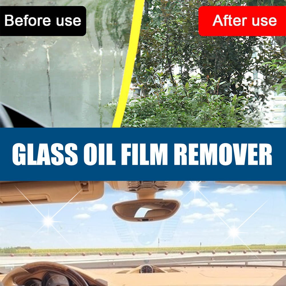 Car Cleaner Glass Oil Film Remover Windshields Cleaning Liquid 30g