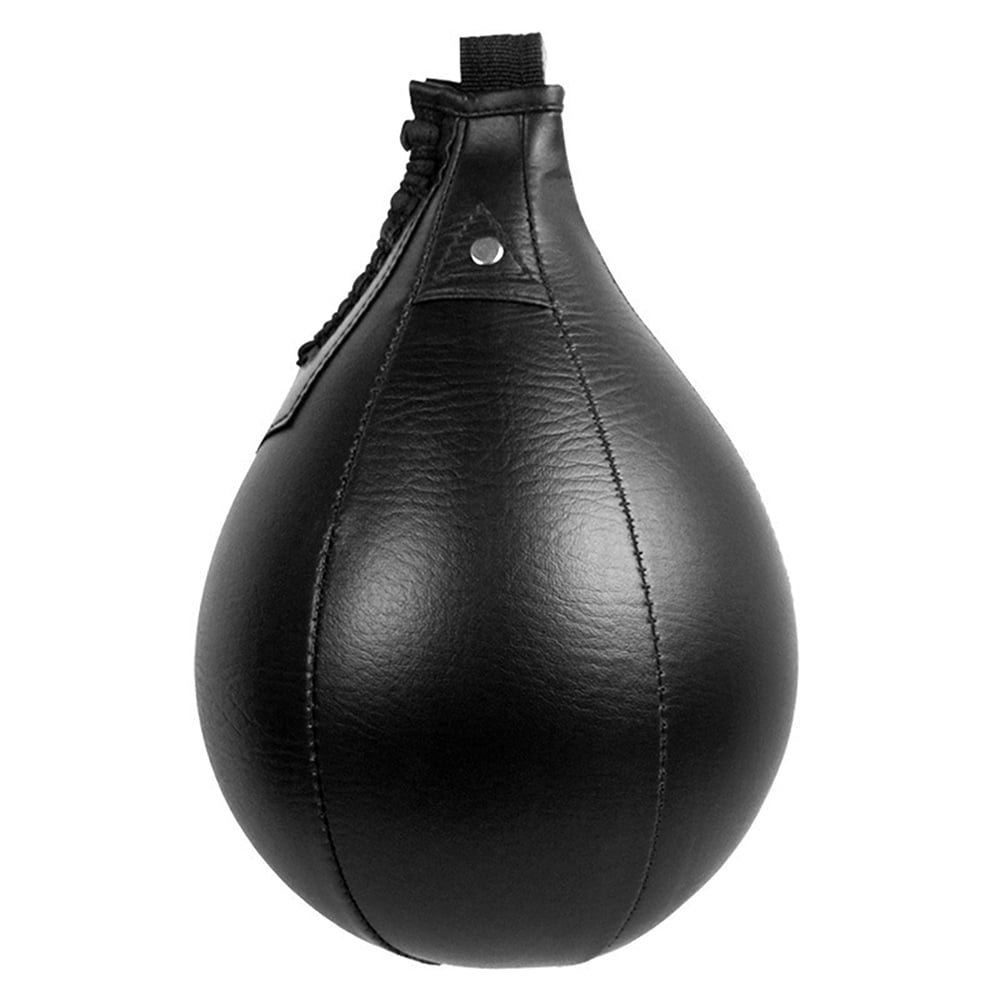Lixada Boxing Speed Ball PU Leather MMA Muay Thai Training Striking Bag Kit Boxing Punch Ball with Inflator Pump