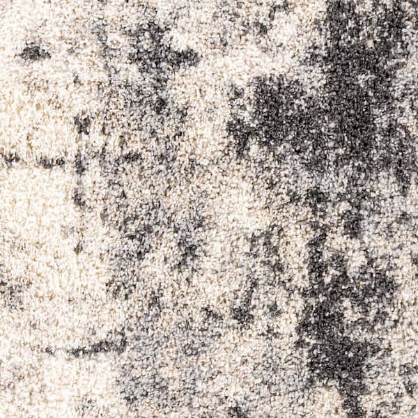 Bazaar Gray Eskimo Shag 7 ft. 10 in. x 10 ft. Area Rug