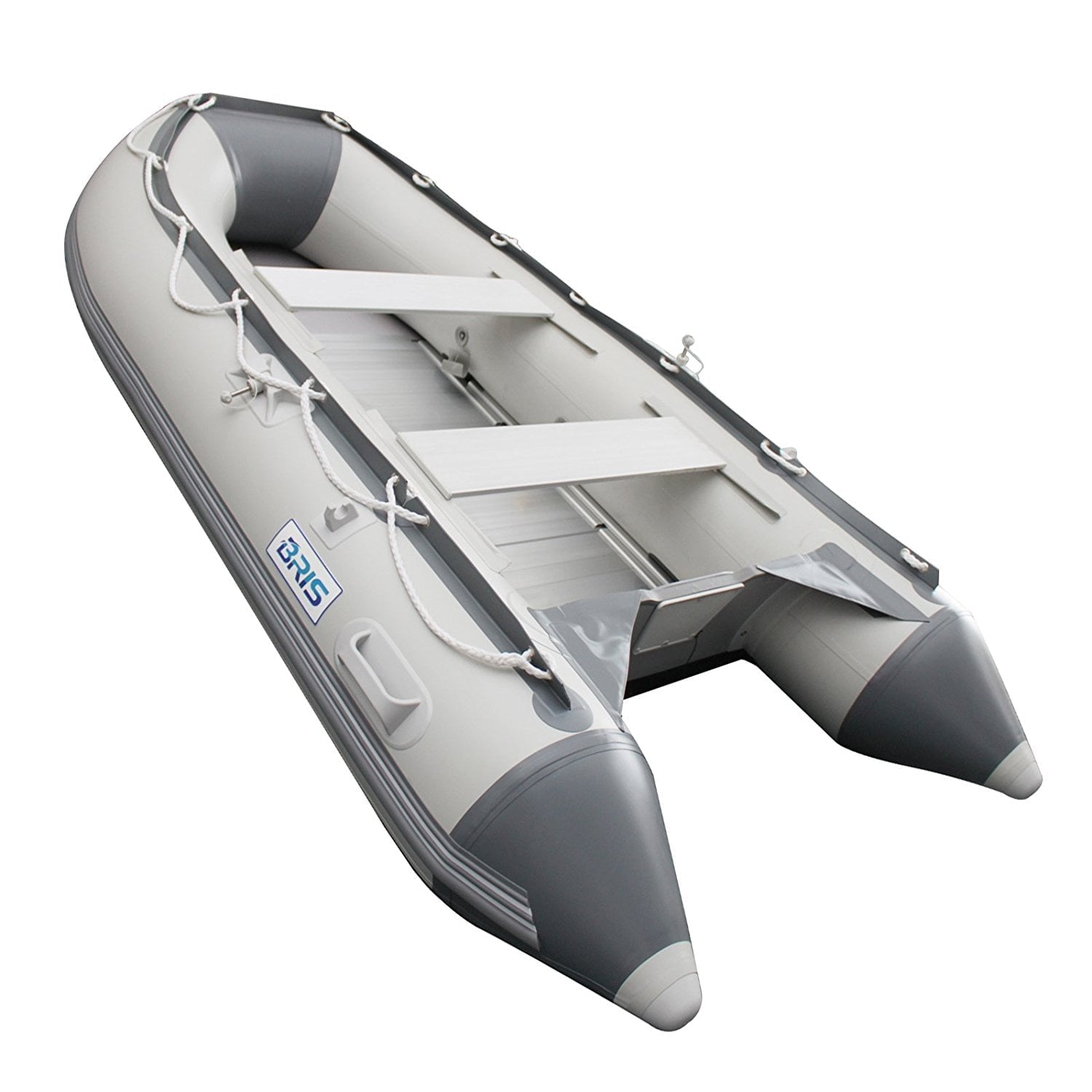 BRIS 10.8Ft Inflatable Boat Inflatable raft Dinghy Fishing Tender Pontoon Boat