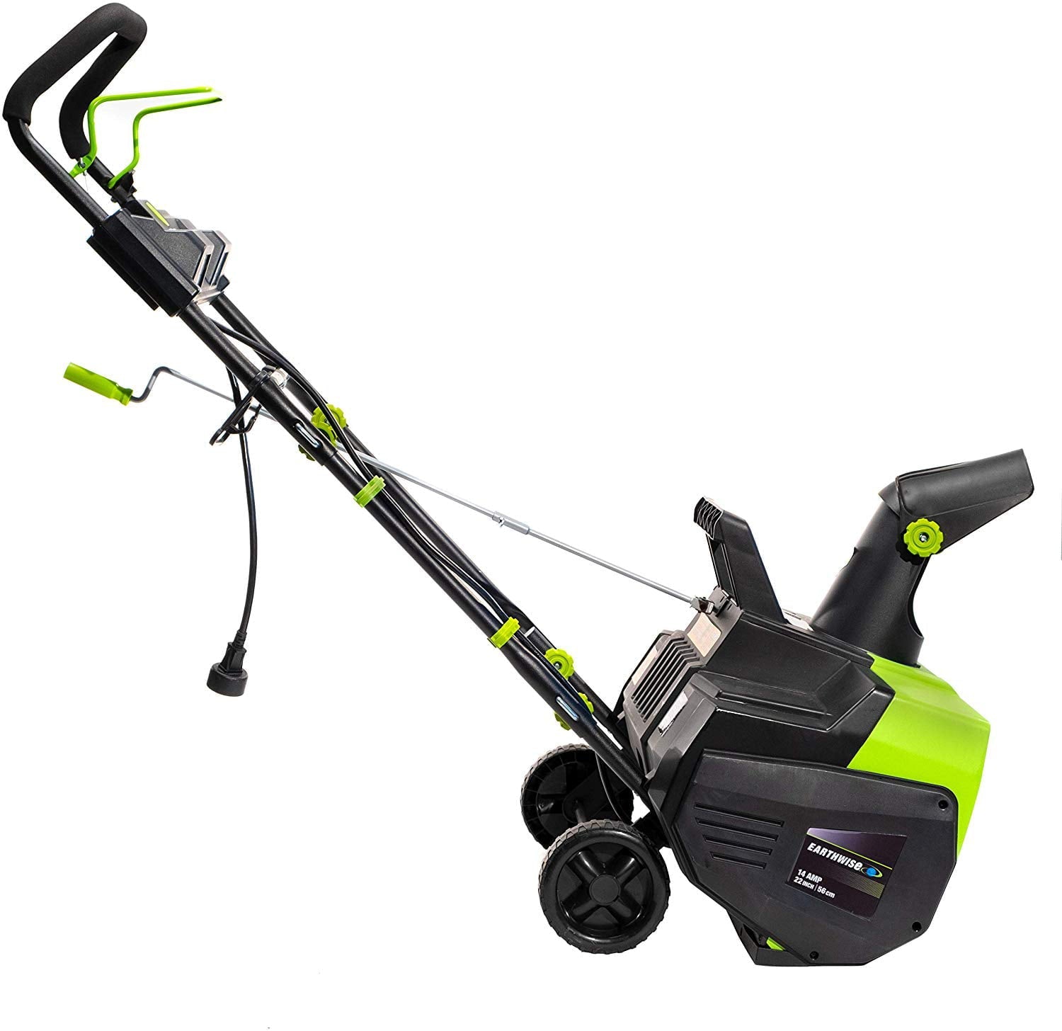 Earthwise SN71022 22-Inch 14-Amp Electric Corded Snow Thrower with LED Lights