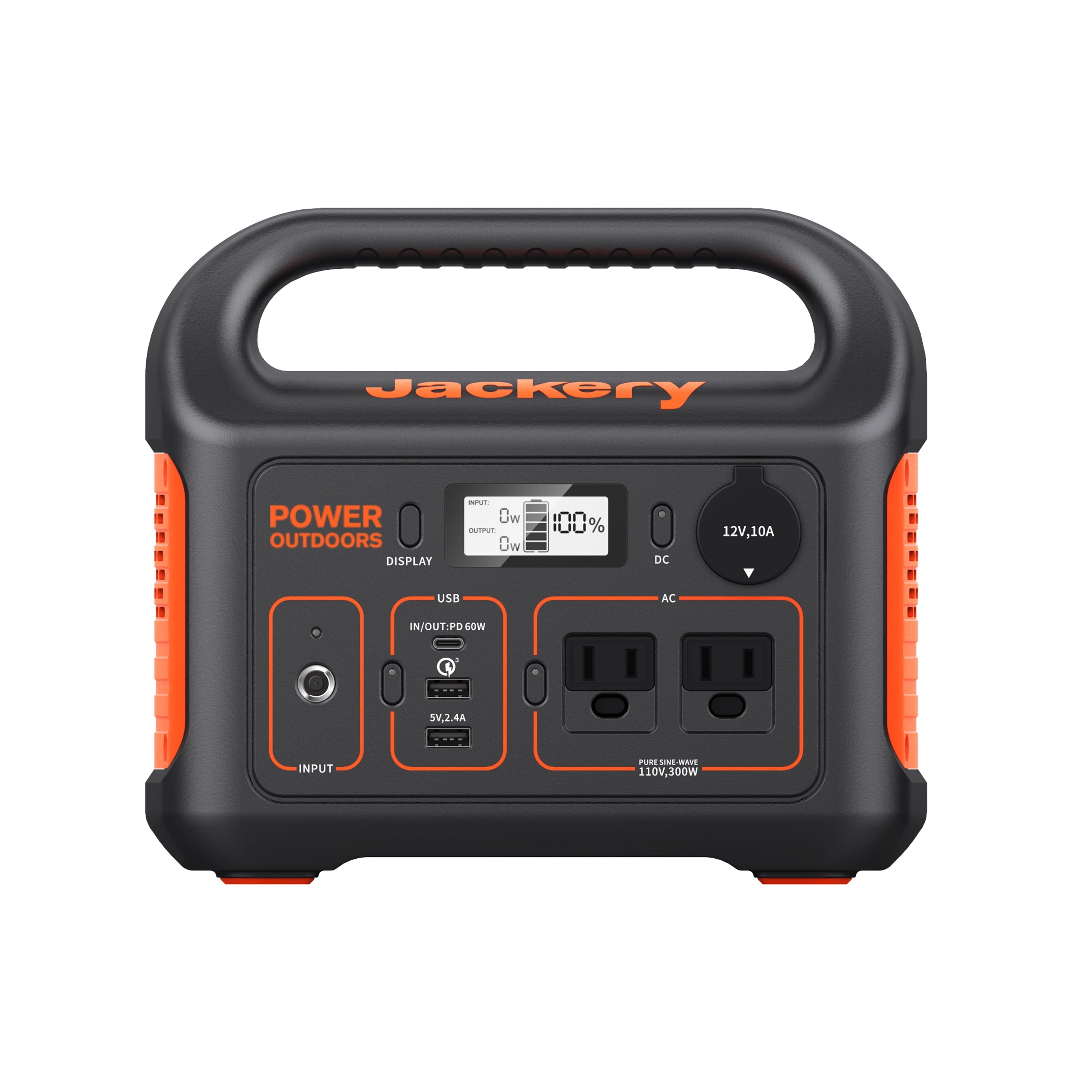 Jackery Explorer 290 Plus Portable Power Station 293Wh with Automotive Jump Starter Cable