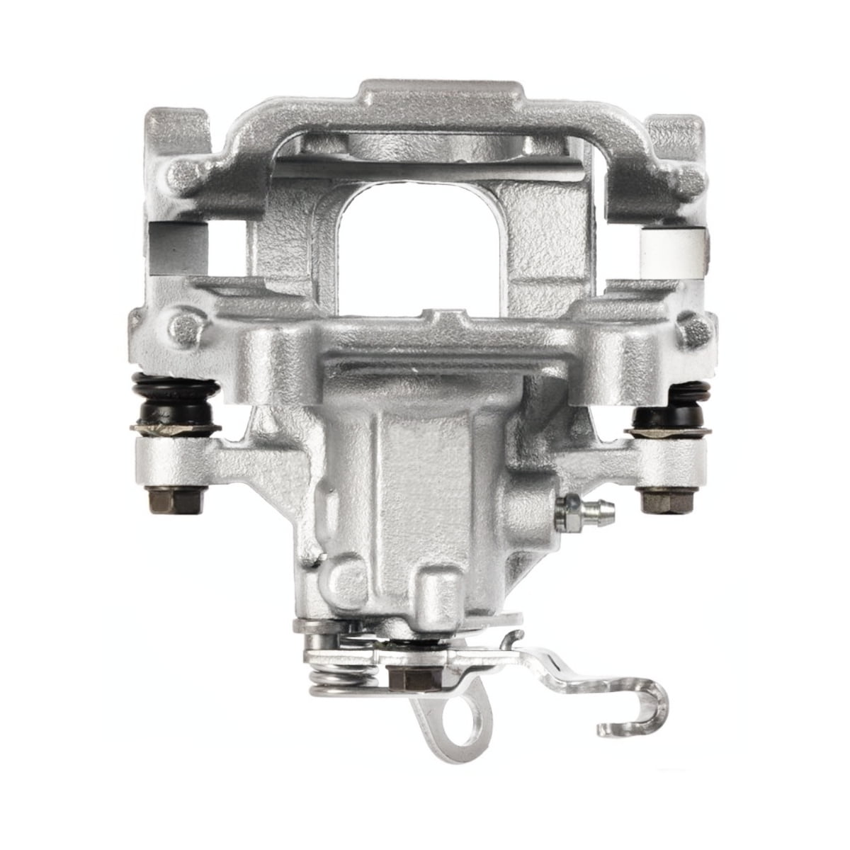 AutoShack Rear New Brake Caliper Assembly with Bracket Driver Side Replacement for 2010-2014 VW Jetta Golf 2011-2016 Eos 2012-2013 Beetle 2012-2014 GTI 2012-2015 Passat 2010-2013 Audi A3 Quattro FWD