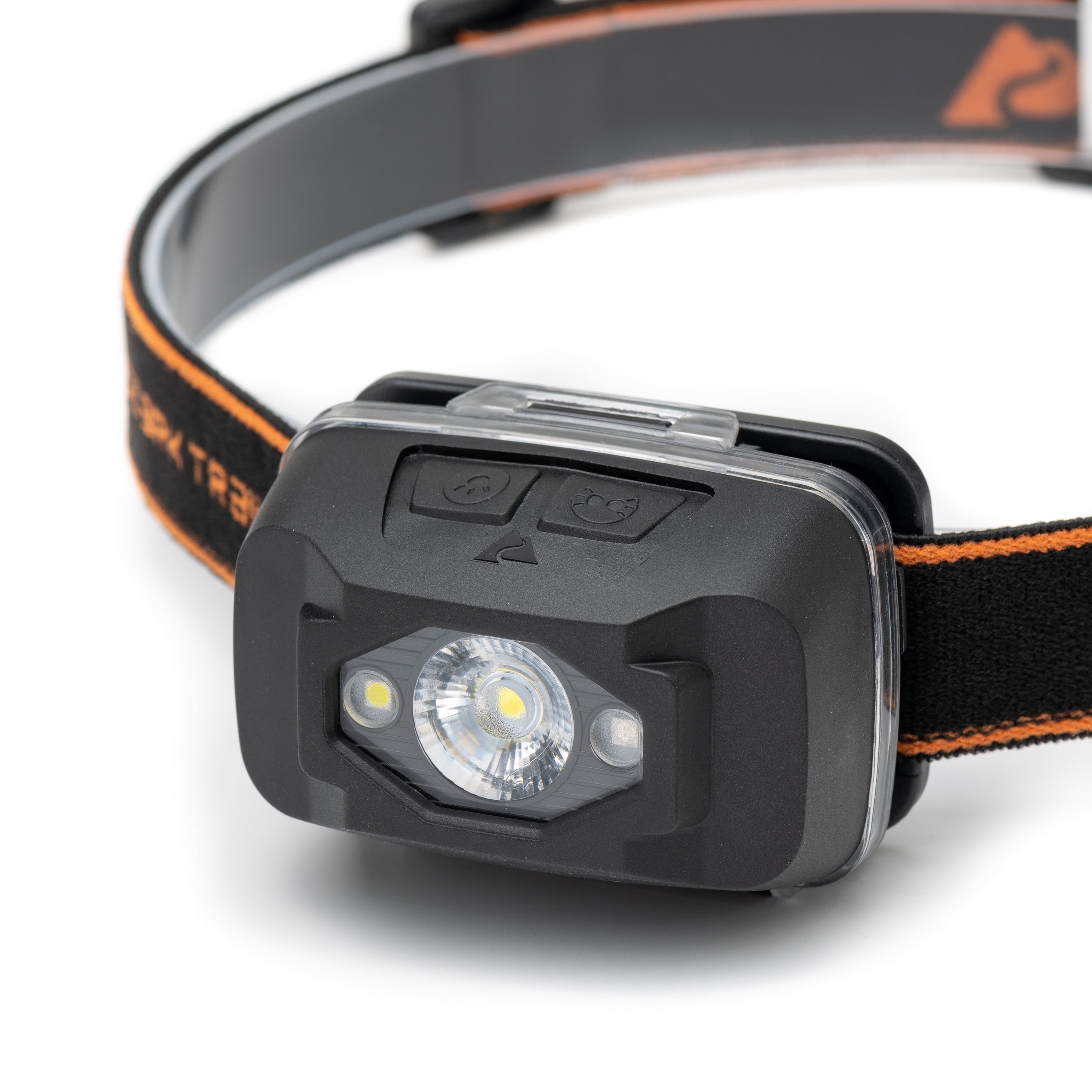 Ozark Trail 500 Lumen LED Headlamp with Hybrid Power (Alkaline and Rechargeable Batteries), Black