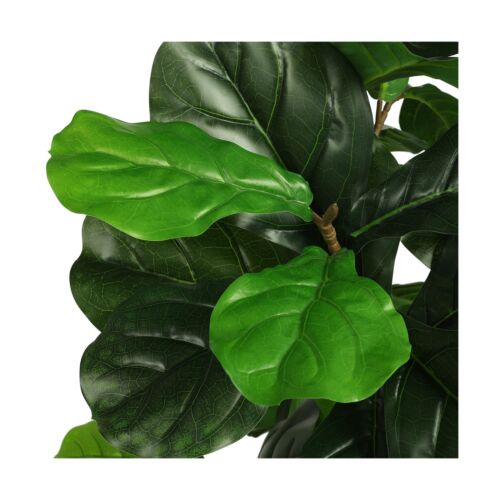 VIAGDO Artificial Fiddle Leaf Fig Tree 6ft Tall 86 Decorative Faux Fiddle Lea...