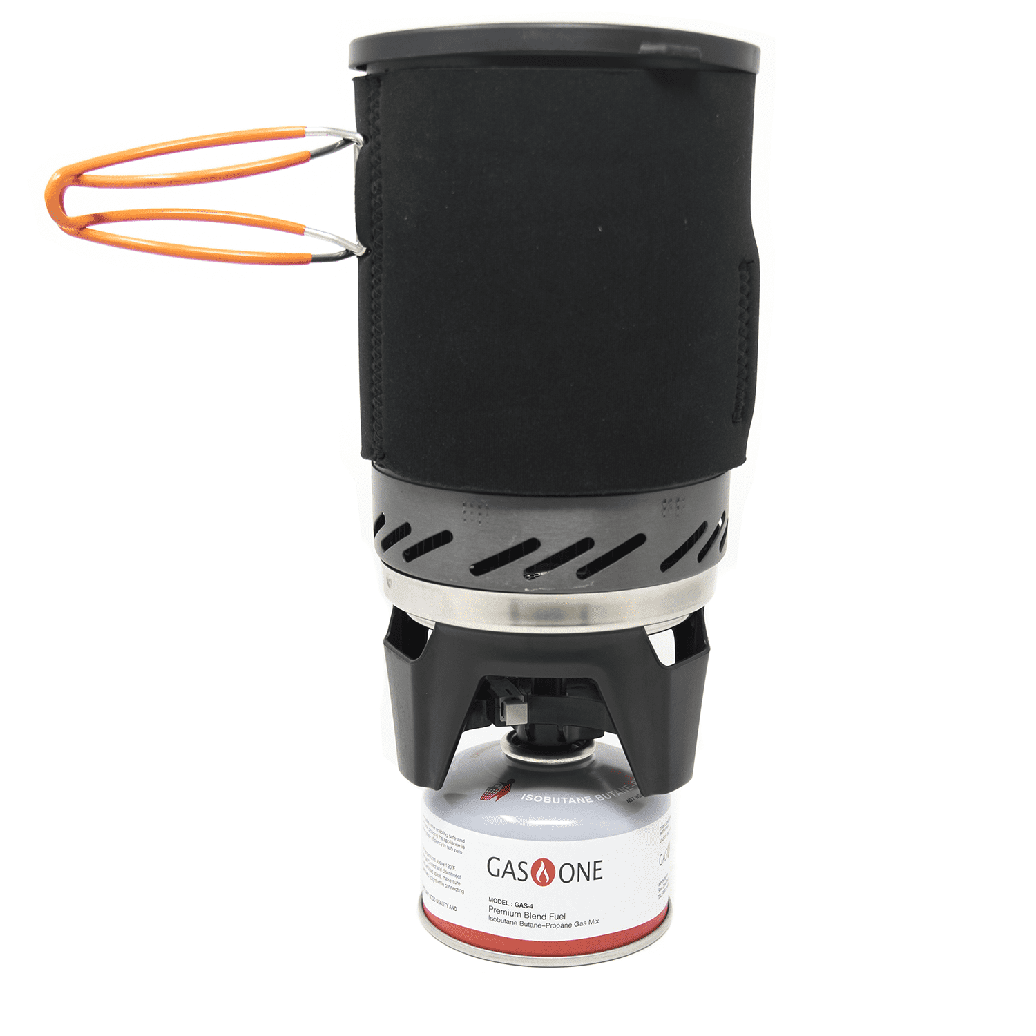 GasOne 100 g Isobutane Camping Fuel Blend Canister 2 Pack