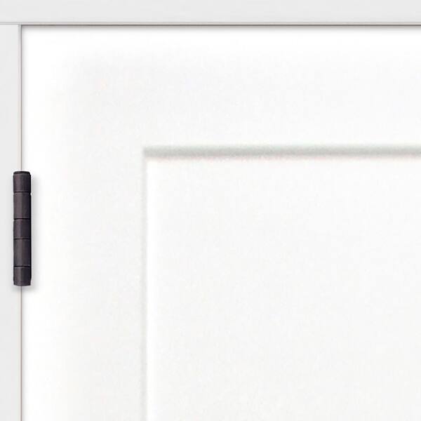 Shaker 30 in. x 80 in. 3-Panel Wood Craftsman White Primed Interior Door Slab