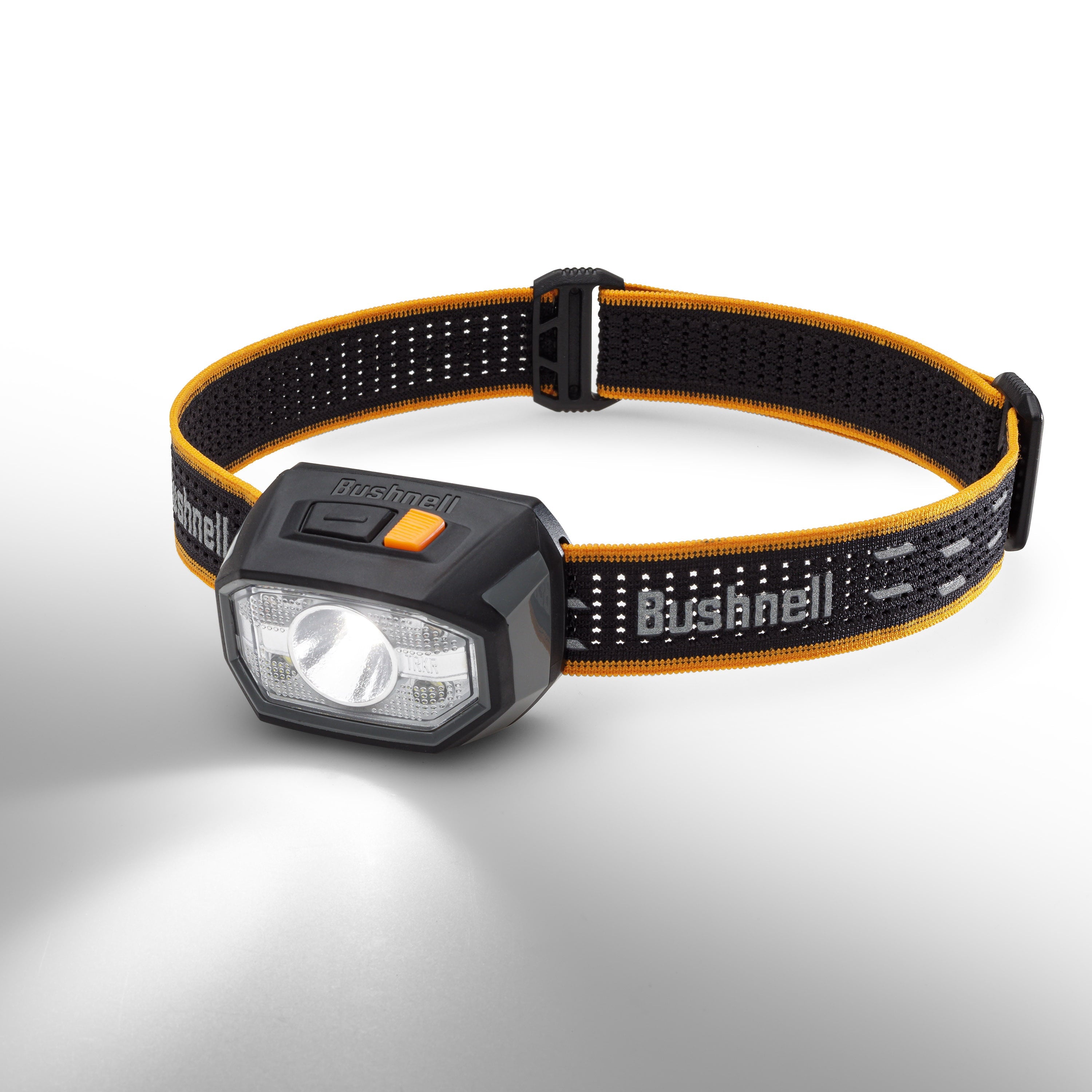 Bushnell 650 Lumen Rechargeable Dual Power LED Headlamp, Rechargeable & 3 AAA Batteries, 3 Ounce