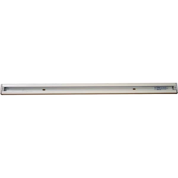 2 ft. White Linear Track Lighting Section/1-Circuit 1-Neutral 120-Volt Track System