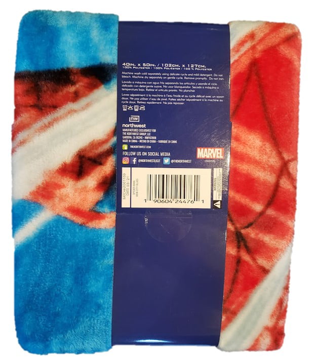 Spider-Man Silk Touch Throw Blanket, 