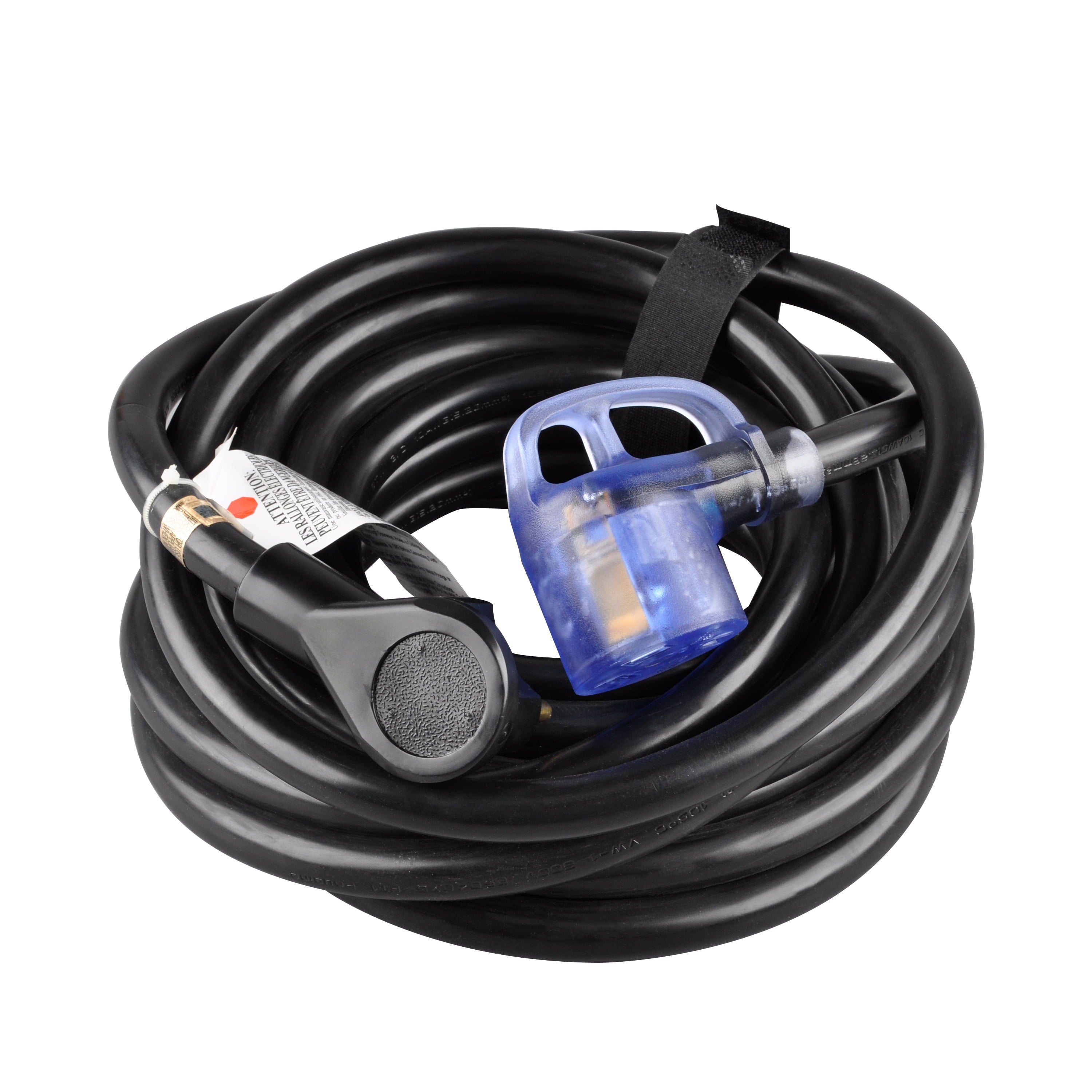 Auto Drive Heavy Duty 30 Foot RV Extension Cord to Fit with All Types of RV and Home Outlets