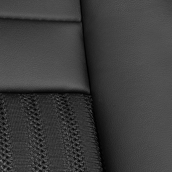 Paffenery Luxury Heated and Cooling Car Seat Cover, Ventilated Cooling Car Seat Warmer Cushion 12-24V Universal Fit, Fashion Black