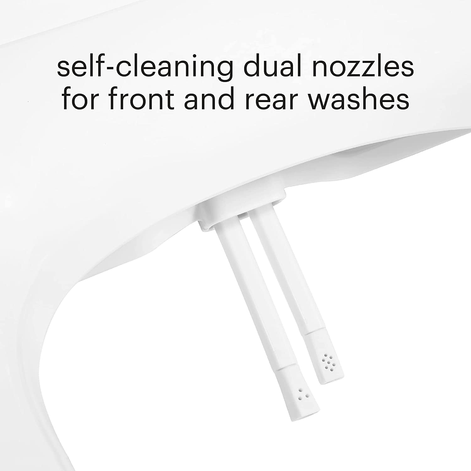 Brondell Swash Ecoseat White Elongated Bidet System