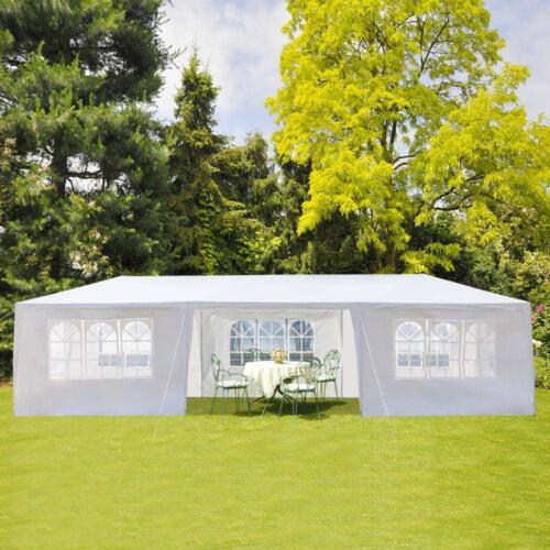 Winado Canopy Tent 102"X360"X120"<wbr/>Collapsible Steel Tube Water-Resistan<wbr/>t, White