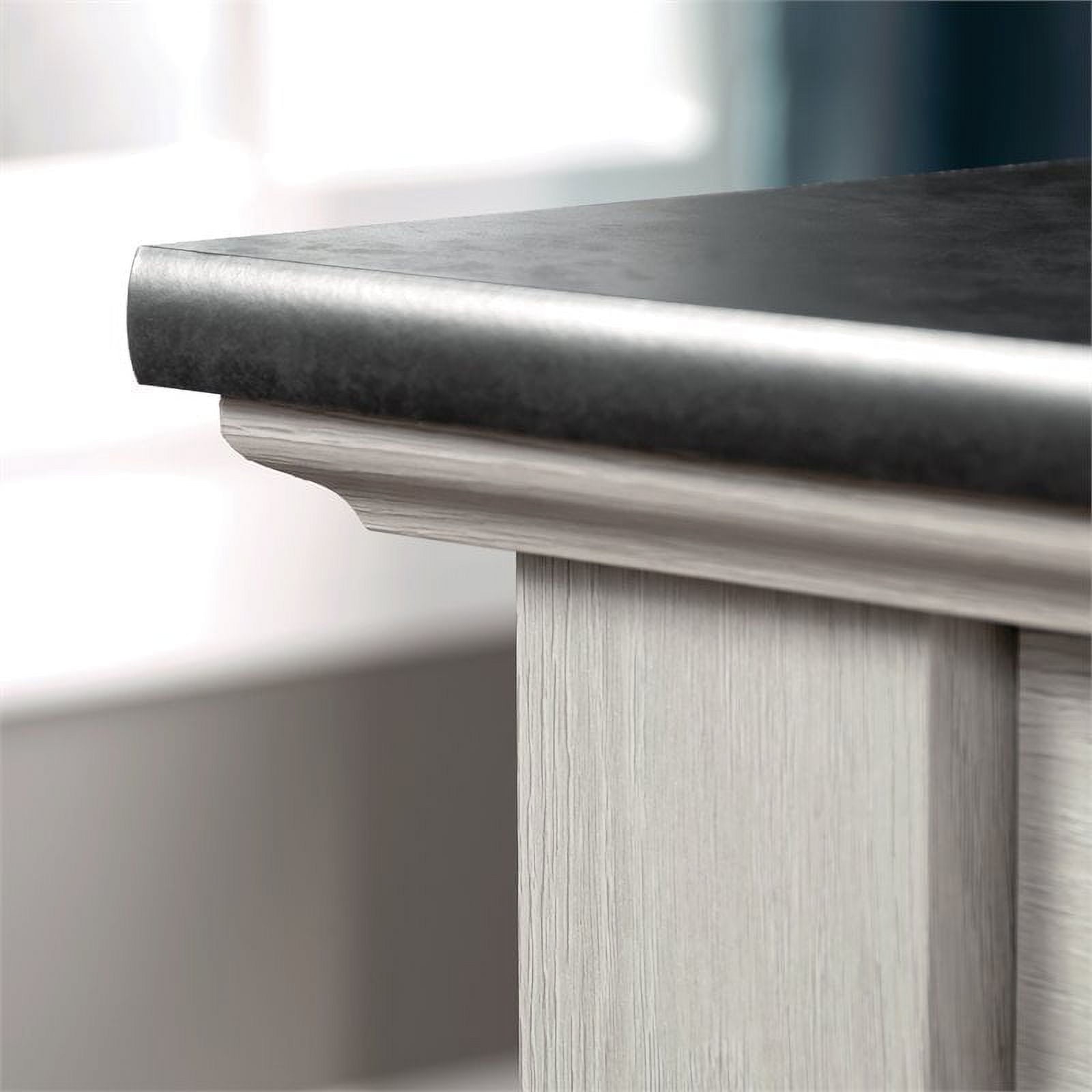 Sauder Palladia Executive Home Office Desk, Glacier Oak Finish