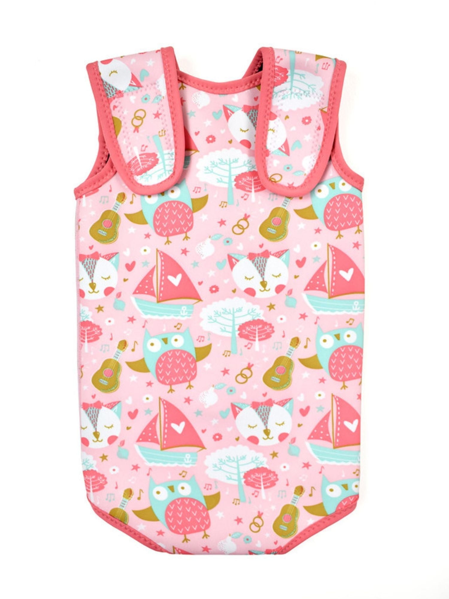 Splash About Girl's Baby Wrap Wetsuit Owl & The Pussycat 18-30 Months