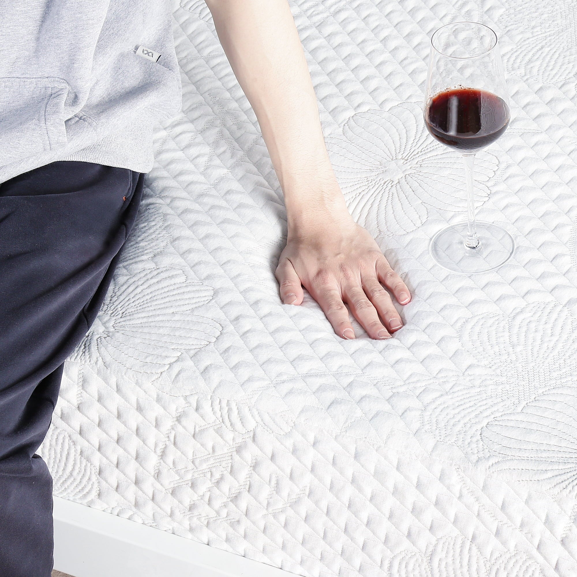 8 Inch True Comfort Gel Mattress, Firm, Twin