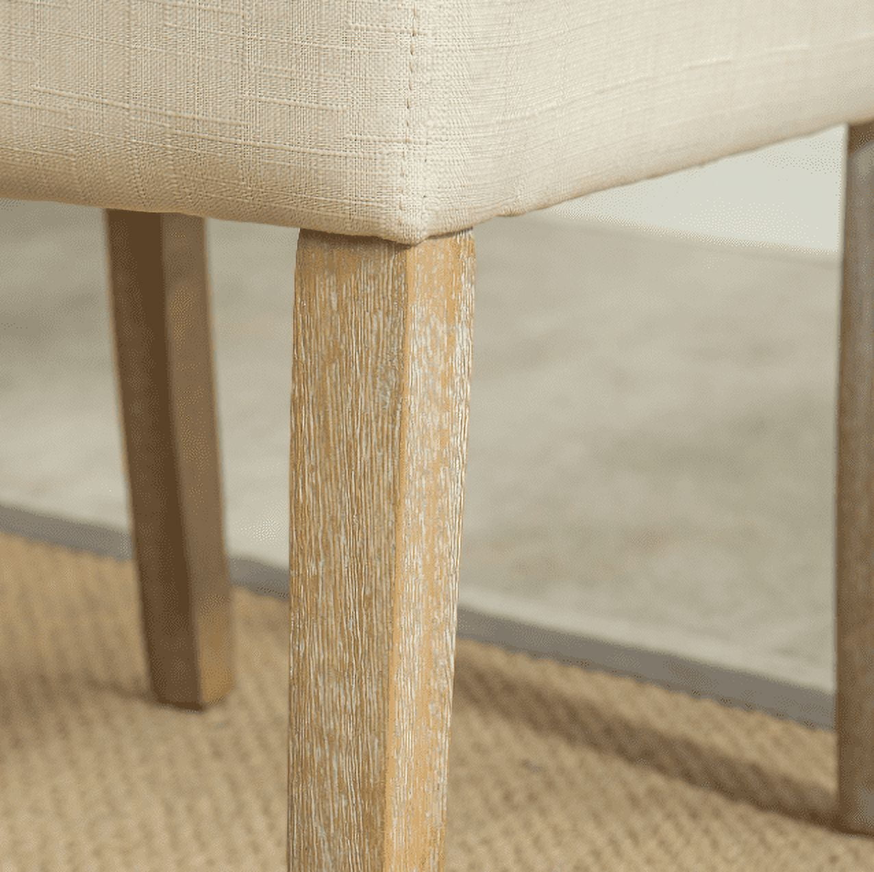 Roundhill Furniture Habit Dining Chair, Set of 2, Tan