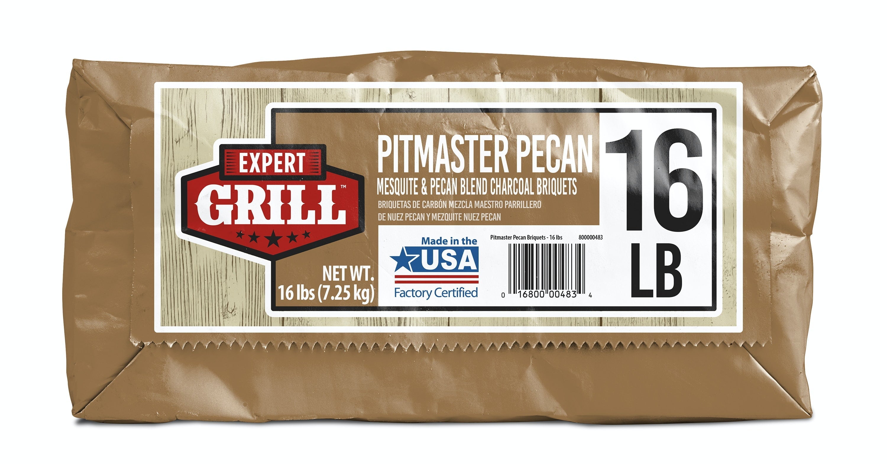 Expert Grill 16lb Pitmaster Pecan Charcoal