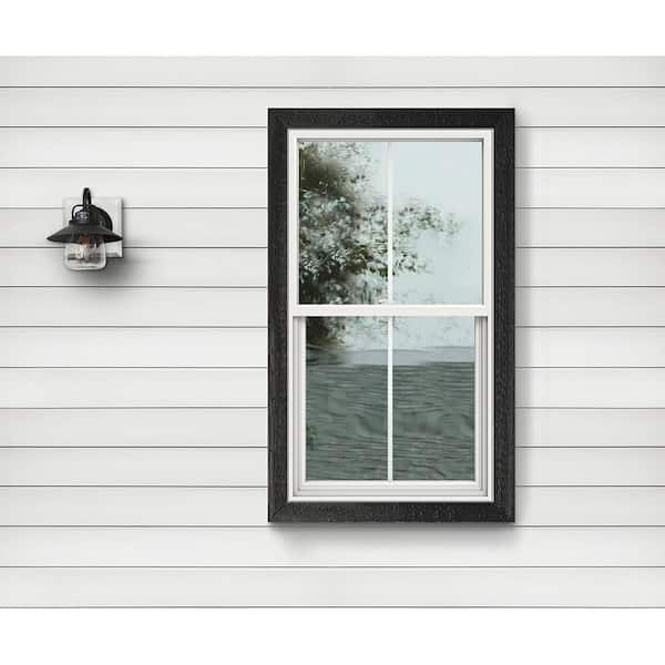 28 in. x 54 in. V2500 Double Hung Vinyl Window with White Exterior