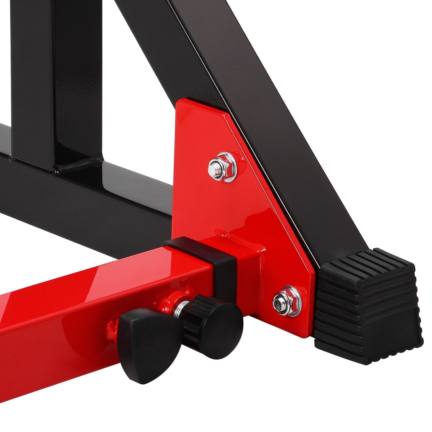 Ollieroo Multi-function Barbell Rack Dip Stand Gym Family Fitness Adjustable Squat Rack Weight Lifting Bench Press Dipping Station